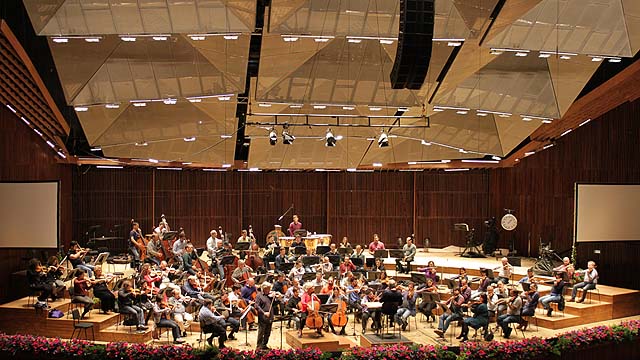 Das philharmonische Orchester Israel (Bild: Jennifer Bligh).